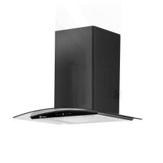 Coifa Parede Gallant Milano Vidro Curvo Preta 60cm 127V, 110V