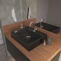 Kit Cuba RT49 com Torneira 1198 Metal 1/4 Volta Compace