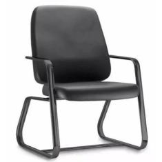 Cadeira Para Obesos Até 200Kg  Linha Obeso Preto - Design Office