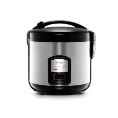 Panela de Arroz Elétrica Gran Rizzo 700W Elgin Antiaderente 10 Xícaras 110V com acessórios