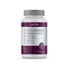Colágeno com Vitamina C e Biotina - 60 Comprimidos - Lauton