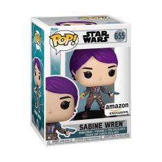 Funko Pop! Star Wars Ahsoka Sabine Wren brilha no escuro
