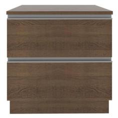Balcão Glamy 80cm 2 Gavetas Rustic Madesa