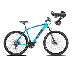 Bicicleta aro 29 KSW XLT 24 Marcha Shimano Freio Hidráulico-Unissex
