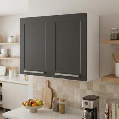 Armário de Cozinha em Aço 2 Portas 70cm Florença Itatiaia