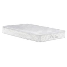 Colchão Solteiro Umaflex Itália com Pillow Top e Molas Ensacadas 26x96x205 cm - Branco