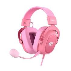 Headset Gamer Havit H2002D, Drivers 53mm, P3, XBOX ONE e PS4, Rosa - HV-H2002P