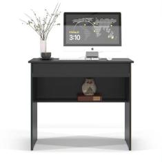 Escrivaninha vitória 1 gaveta office para computador 2 cores - Pr Pain