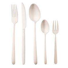 Faqueiro Wolff Viena Em Aço Inox Champanhe Fosco – 30 Peças Champagne