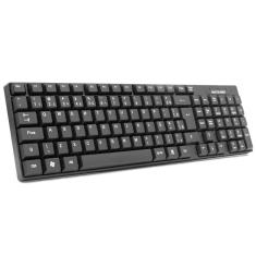 Teclado Multilaser Slim TC193 Com Fio Preto