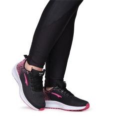 Tenis Feminino Para Caminhada Treino Academia - Polo RDW, Preto, 39, F