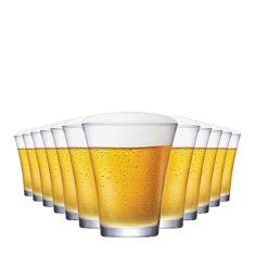 Ruvolo, Jogo de Copo Choppinho, Copo de Vidro para Cerveja 210ml