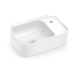 Lavatório Suspenso Retangular Eco 40x30cm Branco