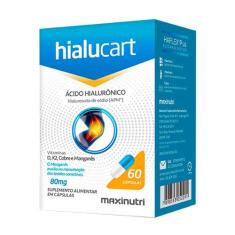 Hialucart Acido Hialuronico Vitamina D3 K2 60 Caps Maxinutri