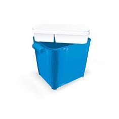 Canister Furacão Pet com Comedouro 4,5kg Azul Furacão Pet para Cães
