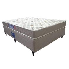 Cama Box + Colchão Netsono Casal Double Face D33