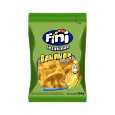 Balas de Gelatina Bananas 500g - Fini
