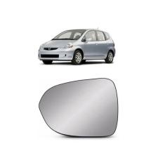 Lente Vidro Base Retrovisor Esquerdo Honda Fit 03/... EB207