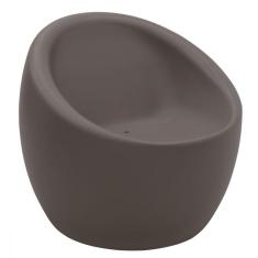 Poltrona Tramontina Oca Em Polietileno Concreto