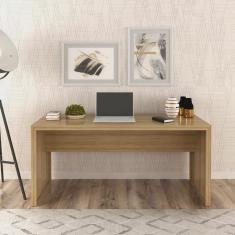 Mesa para Escritório ME4109 Tecno Mobili Amendoa