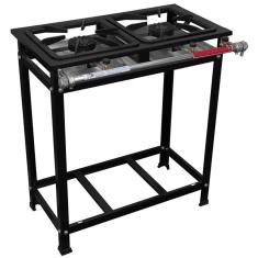 Fogão Serv Kenok 2 Bocas Simples Alta Pressão Fase2b.831