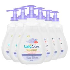 Kit Sabonete Líquido Dove Baby Hidratação Hora De Dormir 400ml - 6 Uni