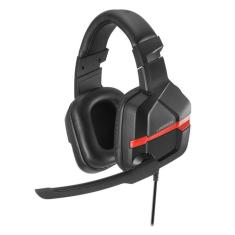Fone De Ouvido Headset Gamer Askari P2 Pc Preto e Vermelho Warrior - PH293