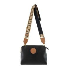 Bolsa Luz da Lua Bella Tiracolo Média Monograma Mocca