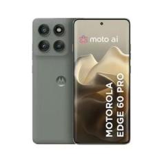 Smartphone Motorola Edge 60 Pro 5G Cinza 512GB, 12GB RAM + 12GB Ram Boost, Tela 6.7" 120Hz, Câmera Sony LYTIA 700C 50MP e Dimensity 8350 Extreme