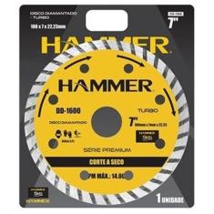 Disco Diamantado Hammer Turbo 180mm Gydd1600