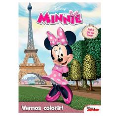 Kit Livro Para Colorir E Giz De Cera Minnie Mouse Disney