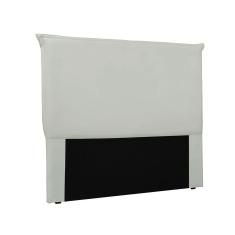 Cabeceira Cama Box Casal 140 cm Garden Veludo Prata S04 - D`Rossi