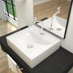 Kit Cuba Q39 com Torneira Pratika 1060 Metal e Válvula Click 1"b Sifão