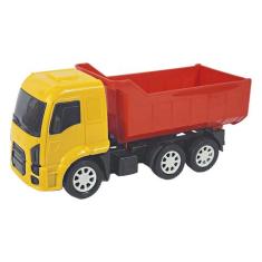Caminhão Plástico Basculante Caçamba Médio 24Cm - AM VM - Diverplás