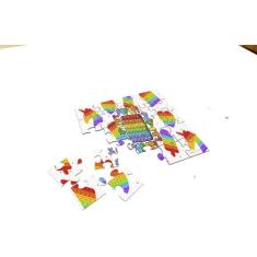 Quebra - cabeça / tema:  Pop It - Popit, Quebra cabeça pop it 4