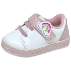 Tênis Infantil Menina Casual Brilho Conforto Molekinha