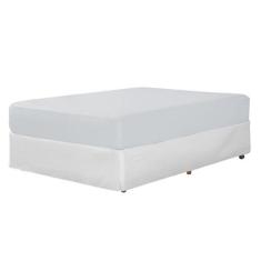 Lençol Casal Avulso 500 Fios Com Elástico - Rafaloro, Cinza Claro