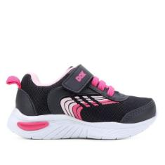 Tênis Infantil Dok Flex Energy Masculino, Preto, Pink, 21