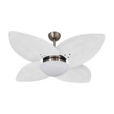 Ventilador de Teto Dormamu Bronze 4 Pás Palmae Branco 220V - Casa H, 2