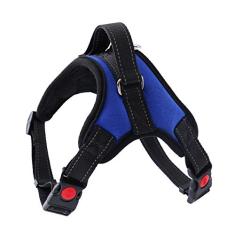 Colete ajustável de peitoral para cães da POPETPOP e coleira à prova de fuga para animais de estimação