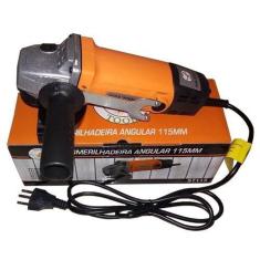 Esmerilhadeira Ângular 110V 600W 115Mm Sh Tools