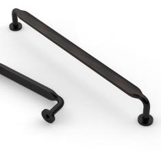 Asidrama Pacote com 10 puxadores de armário de cozinha de bronze polido a óleo de 254 mm, puxadores de armário de cozinha para puxadores de gaveta de armário