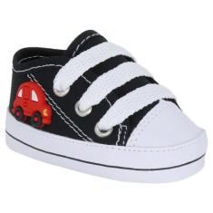 Sapatinho Tênis Star De Bebe Saída De Maternidade Menino Personalizado