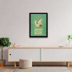 Quadro Decorativo Cagando Todos Somos Iguais 45x34cm - Quadros On-line