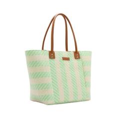 Bolsa de Ombro Feminina Palha Chenson 3184580, Verde