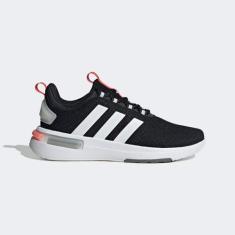 Tênis Adidas Racer TR23 Masculino, Preto, Vermelho, 43