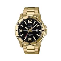 Relógio Casio Dourado Masculino MTP-VD01G-1BVUDF