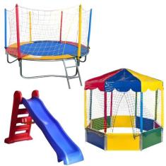 Pula Pula Trampolim Cama Elástica 2,30m Piscina de Bolinhas Oitavada 2