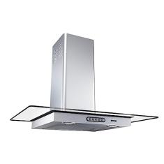 COIFA DE PAREDE Fogatti VIDRO RETO DUTO SLIM 70CM 127V INOX