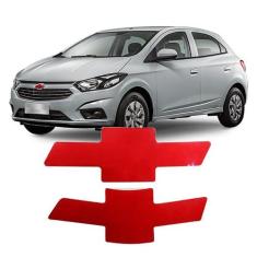 Gravata Adesiva Chevrolet Onix 2017 Vermelho Refletivo - SPORTINOX, Vi